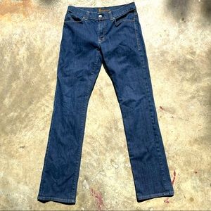 Fidelity Denim Impala Jeans Dark Wash Straight Leg Size 32